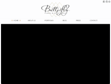 Tablet Screenshot of butterflyfloraldesign.com